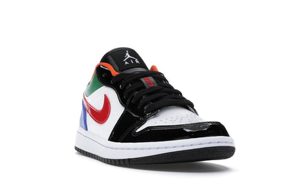Jordan 1 Low Multi-Color Black Toe (Women's)