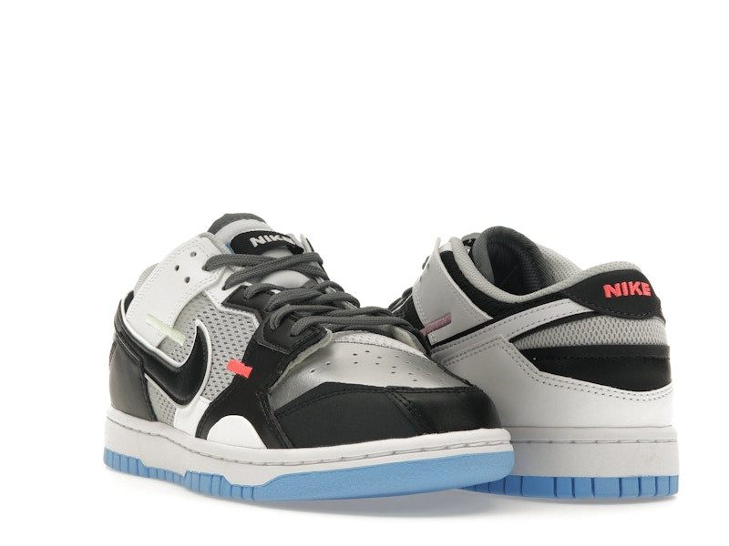 Nike Dunk Low Scrap Black Neutral Grey University Blue White