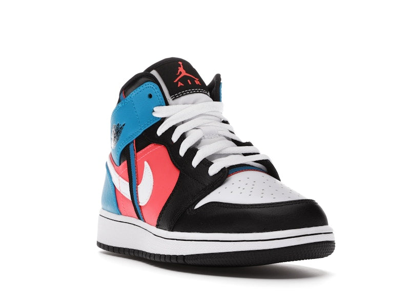 Jordan 1 Mid Tri Color Ribbons (GS)