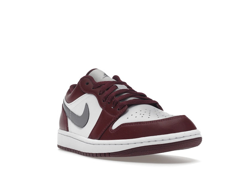 Jordan 1 Low White Bordeaux