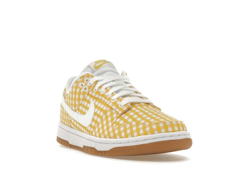 Nike Dunk Low Yellow Gingham (Women's)