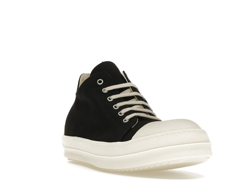 Rick Owens DRKSHDW Low Porterville Black Milk (Porterville Heel Tab)
