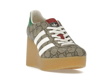 adidas x Gucci Gazelle Wedge Beige GG Monogram (Women's)