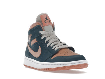 Jordan 1 Mid Dark Teal Green (Women's)