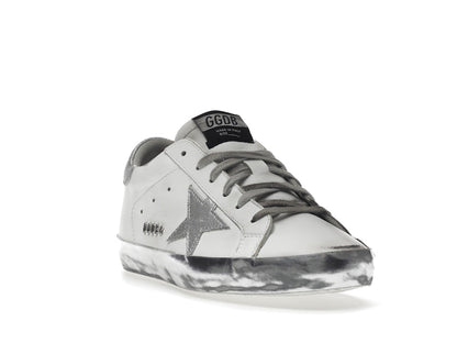 Golden Goose Super-Star White Silver Sparkle (Women's)