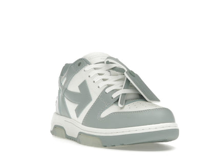 OFF-WHITE Out Of Office OOO Low Tops White Grey