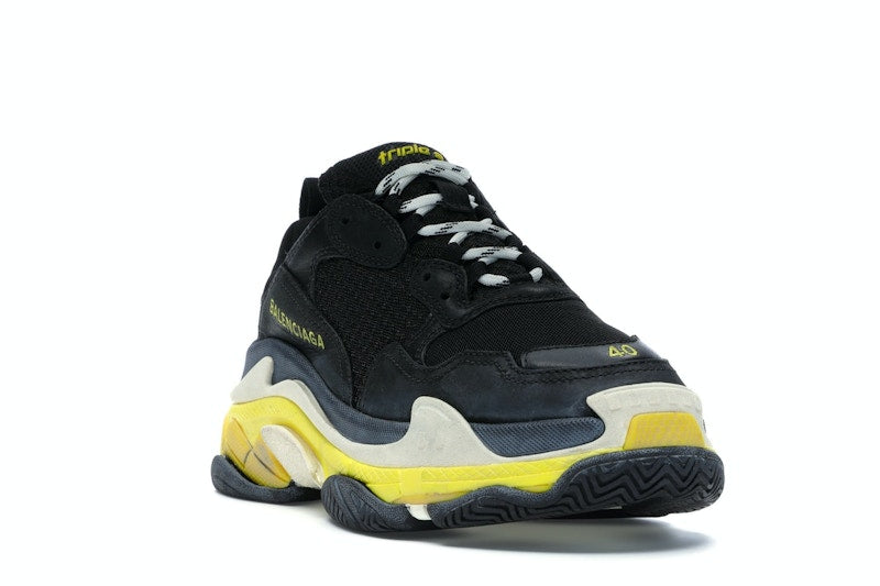 Balenciaga Triple S Black Yellow (Women's)