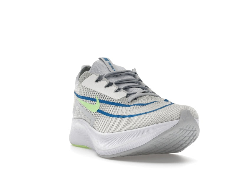Nike Zoom Fly 4 Summit White Imperial Blue Lime Glow