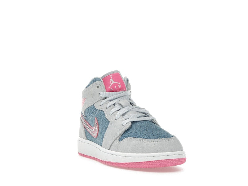 Jordan 1 Mid Denim Sequin (GS)
