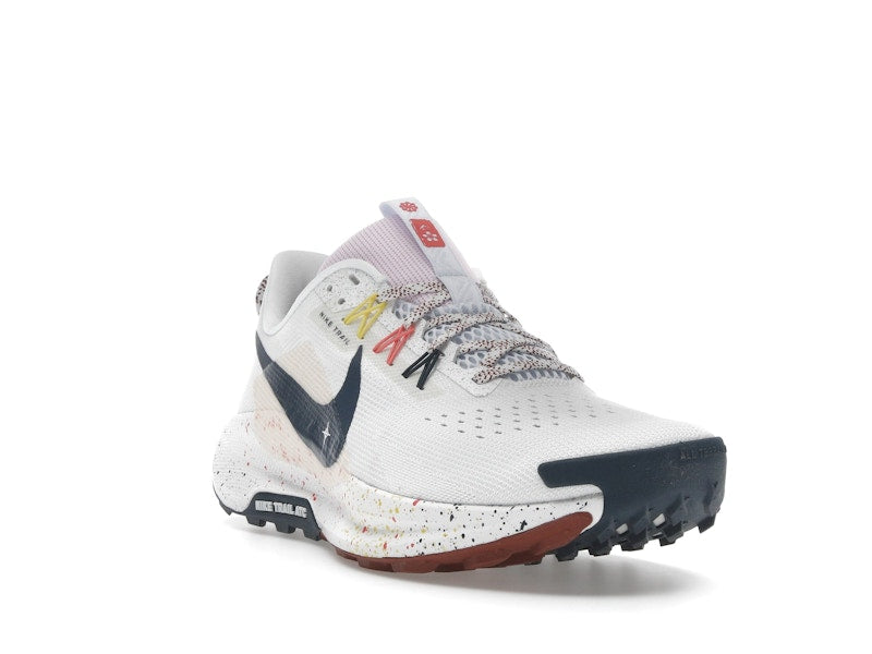 Nike React Pegasus Trail 5 Summit White Football Grey Pink Foam Armory Navy