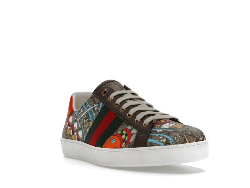 Gucci Ace x Disney Huey, Dewey, Louie Print