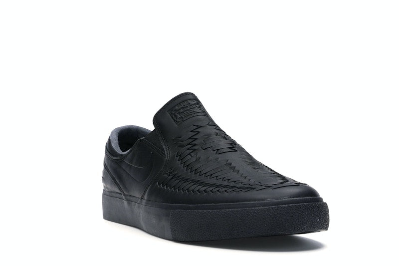 Nike SB Zoom Stefan Janoski Slip RM Crafted Woven Black