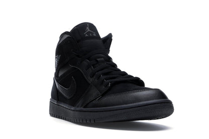 Jordan 1 Mid Triple Black (2018)