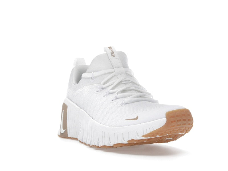Nike Free Metcon 6 White Gum Light Brown Hemp
