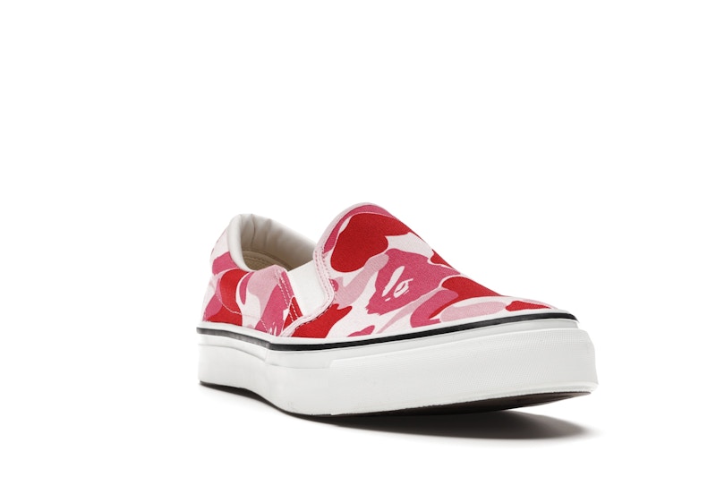 A Bathing Ape Bape Slip-On ABC Camo Pink
