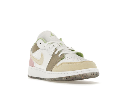 Jordan 1 Low Pastel Grind Vivid Green (GS)