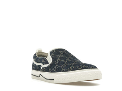 Gucci Tennis 1977 Slip On Denim