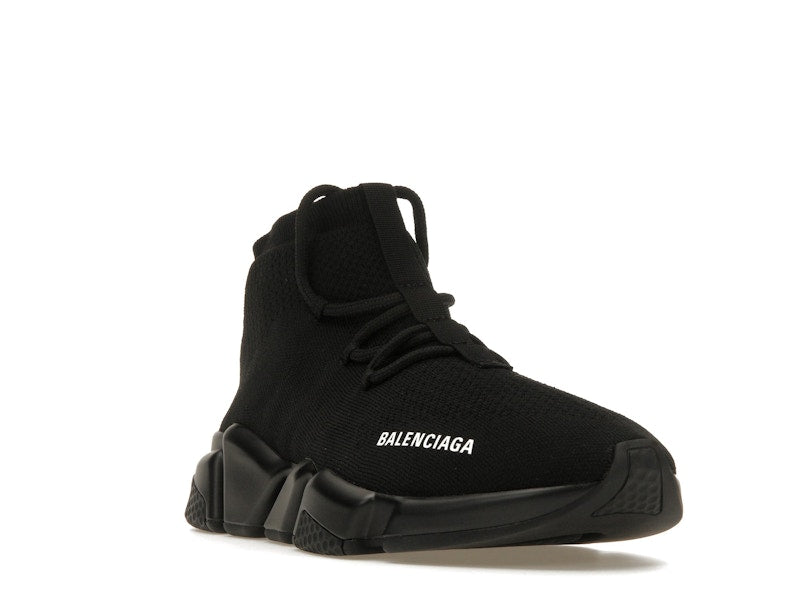 Balenciaga Speed Trainer Lace Up Black