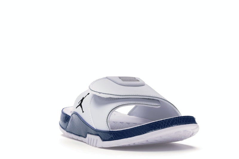 Jordan Hydro 11 Slide White Navy