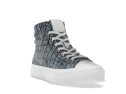 Givenchy City High Top In 4G Denim Blue White