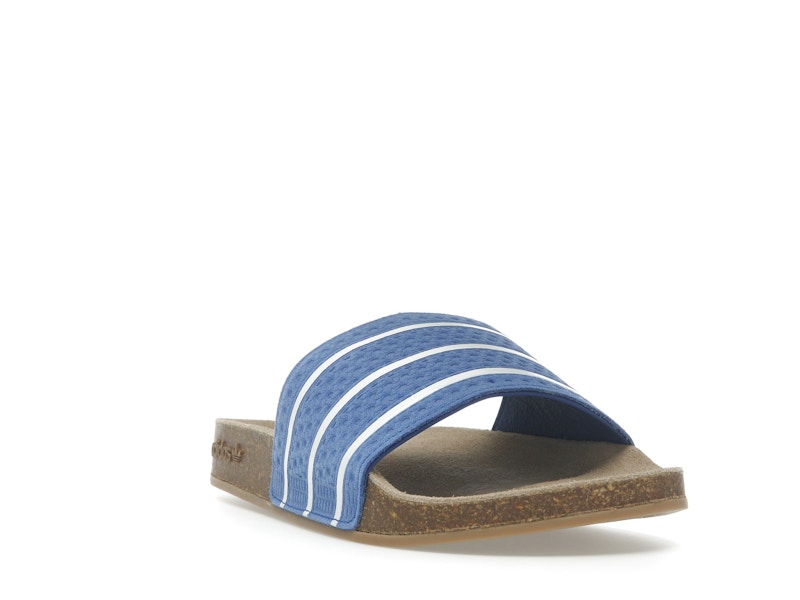 adidas Adilette Slides Royal Blue Core White Gum