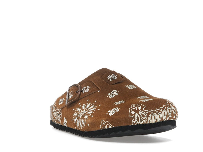 Bravest Studios Suede Paisley Clogs Hazel