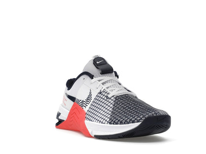 Nike Metcon 8 White Crimson Obsidian