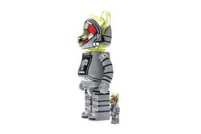 Bearbrick x Billionaire Boys Club x Neighborhood 100% & 400% Set White/Black