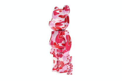 Bearbrick A Bathing Ape ABC Camo 100% & 400% Set Pink