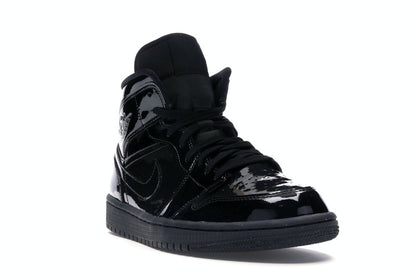 Jordan 1 Mid SE Triple Black Patent (Women's)