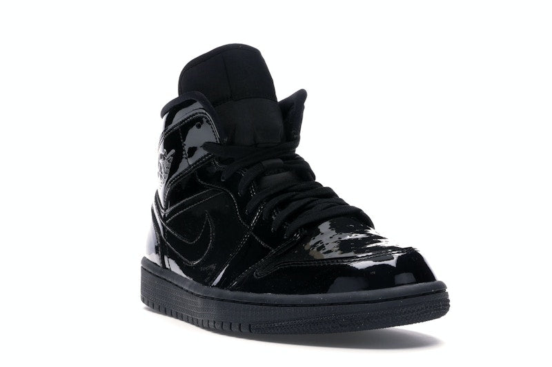 Jordan 1 Mid SE Triple Black Patent (Women's)