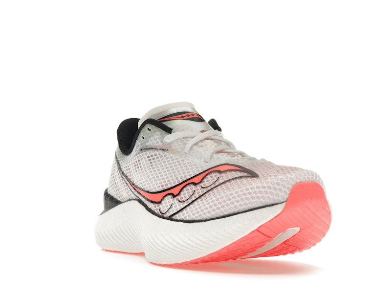 Saucony Endorphin Pro 3 White Vizi Red