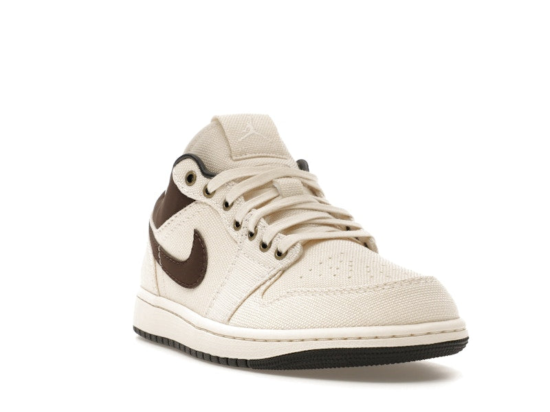 Jordan 1 Low Premium Pale Ivory Off Noir Baroque Brown