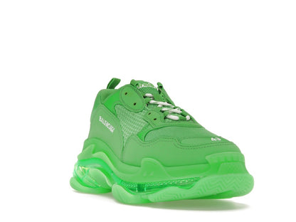 Balenciaga Triple S Clear Sole Bright Green