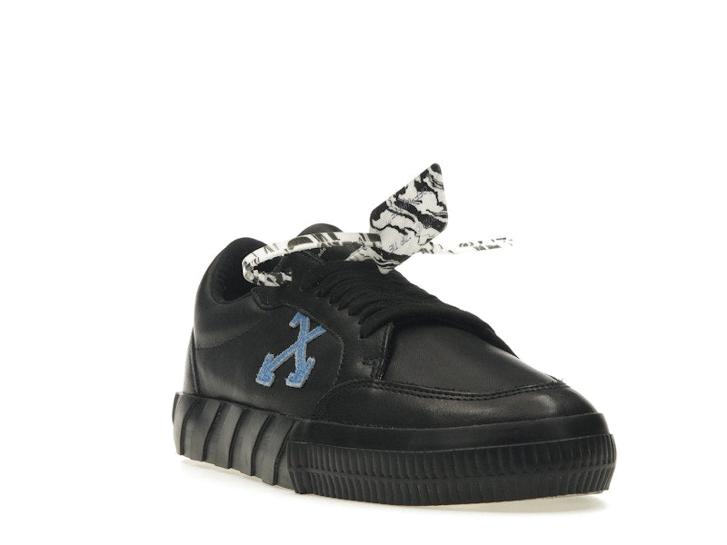OFF-WHITE Vulc Low Black/Blue Leather SS21