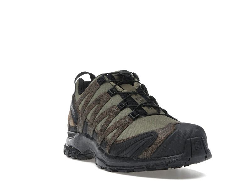 Salomon XA Pro 3D Distressed Leather Dark Earth Black