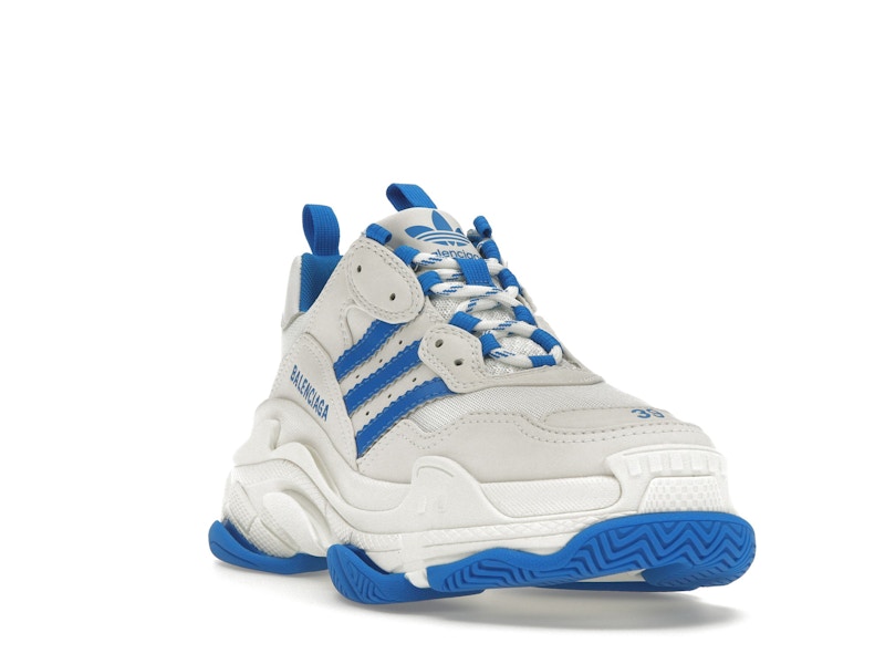 Balenciaga x adidas Triple S White Blue (Women's)
