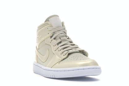 Jordan 1 Mid Goose Feather Yellow (Women's)