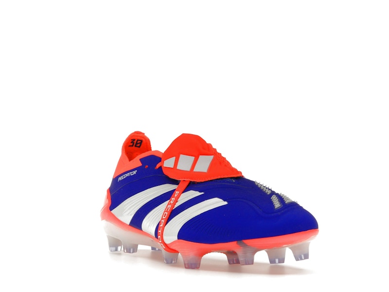 adidas Predator Elite Foldover Tongue FG Lucid Blue Solar Red