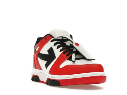 OFF-WHITE Out Of Office OOO Low Tops Red Black (2024)
