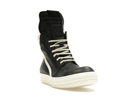 Rick Owens Lido Geobasket Black Milk