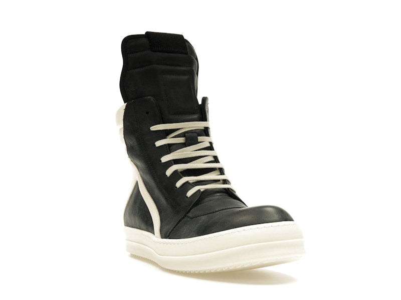 Rick Owens Lido Geobasket Black Milk
