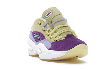 Reebok Question Low BBC Ice Cream Running Dog Yellow Purple