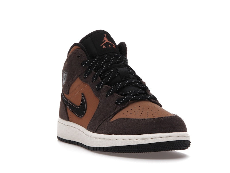 Jordan 1 Mid SE Dark Chocolate (GS)