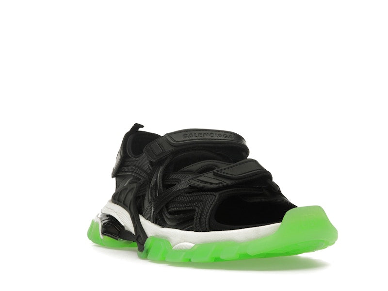 Balenciaga Track Sandal Black White Green