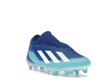 adidas Crazyfast.3 Laceless FG Bright Royal Cloud White Solar Red