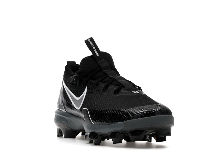 Nike Force Trout 9 Elite MCS Black White Anthracite Metallic Silver