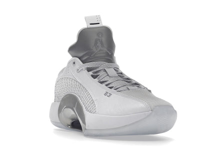 Jordan XXXV Low Metallic Silver (Clear Sole)