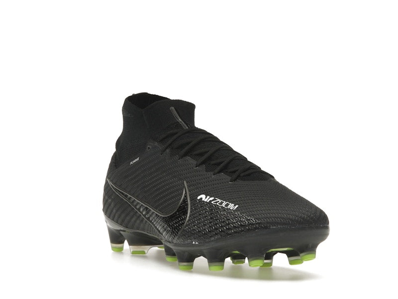 Nike Zoom Mercurial Superfly 9 Elite AG-Pro Black White Volt