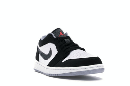Jordan 1 Low Black White Wolf Grey Infrared 23